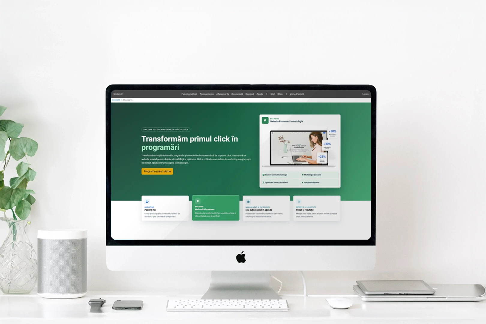 Website-ul clinicii: locul unde vizibilitatea se transformă în încredere